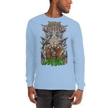 Load image into Gallery viewer, Khaos Ordinance &quot;No Peace, Only Khaos&quot; Long-sleeve Unisex T-Shirt (White Logo)
